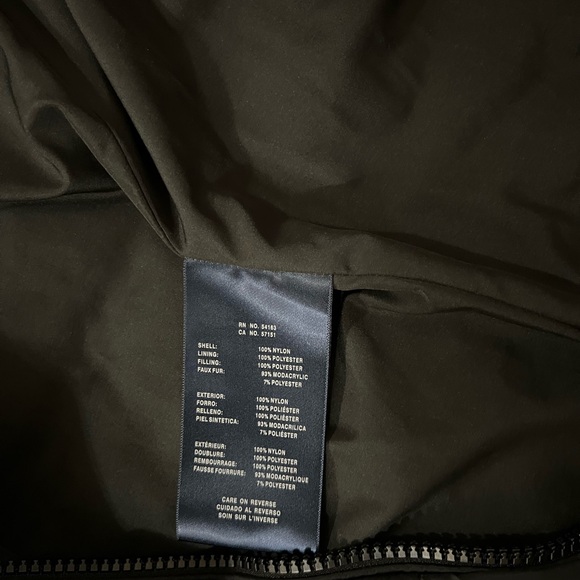 Tommy Hilfiger Long Fur Hooded Puffer Jacket with Belt - Picture 7 of 11